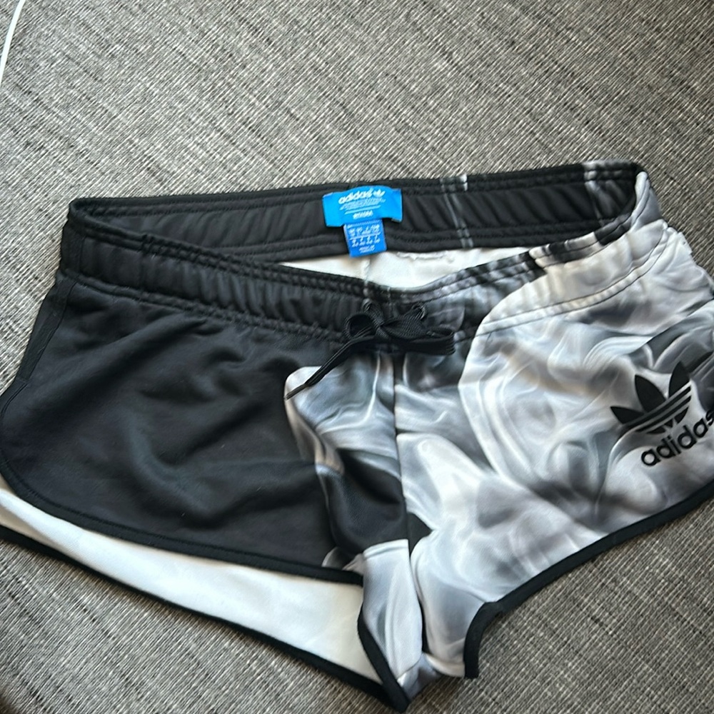Rita Ora x adidas smoke shorts